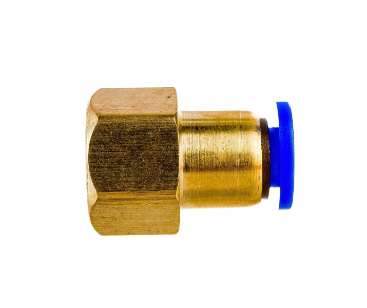 Фитинг металлический 12мм внутренняя резьба 1/2" 5210 Pegas pneumatic