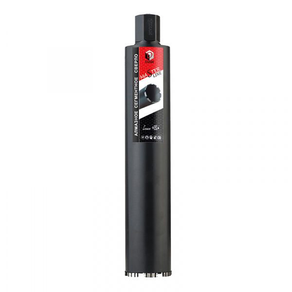 Сверло алмазное сегментное САМС 172x400х12x1,1/4UNC Master Line DIAM